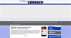 Desktop Screenshot of cerescone.com