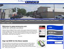 Tablet Screenshot of cerescone.com